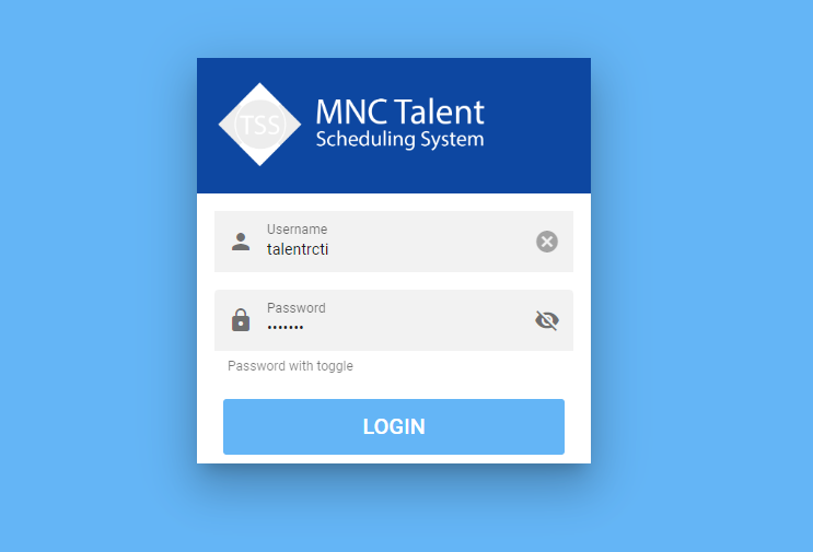 Talent Scheduling System